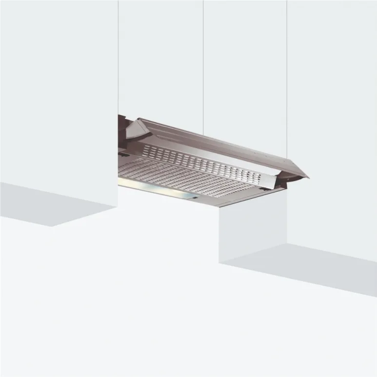 Glem Gas GHE901SI Cappa Aspirante a Parete 90 cm 172 m³/h (Argento)