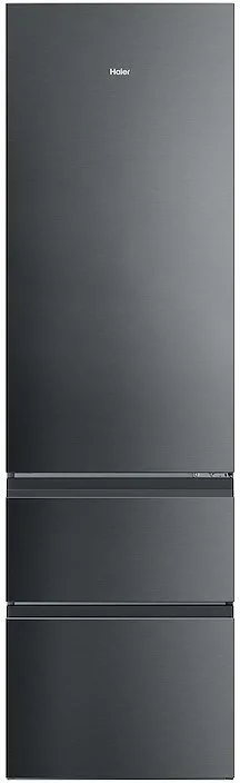 Haier HTR3620ANMP Frigorifero Combinato 414 Litri Classe A (Acciaio Inox)
