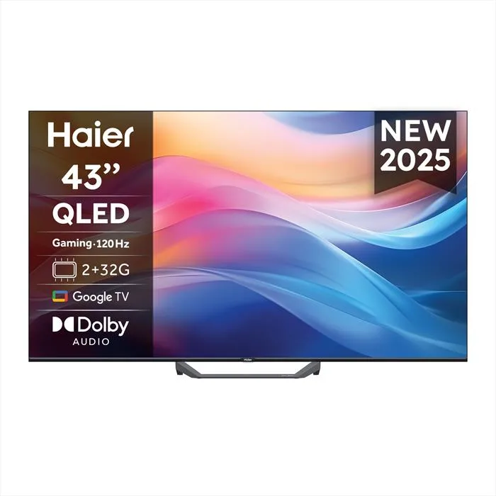 Haier H43S80FUX 4K Ultra HD Smart TV 43" (Nero)