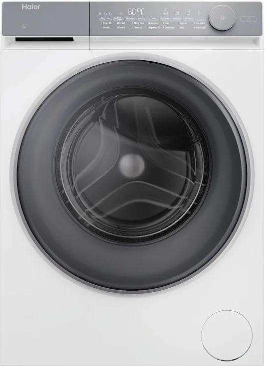 Haier HW80-B14367TU-IT Lavatrice Carica Frontale 8 KG 1400 Giri/min Classe A (Bianco - Argento)