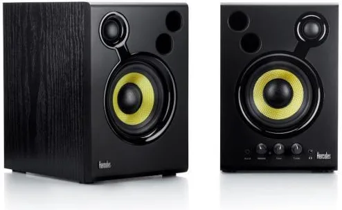 Hercules Djmonitor 42 Cuffie da Studio per DJ Cablate (Nero)