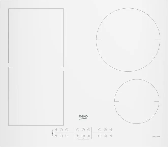 Beko HII64200FMTW Piano Cottura 4 Fuochi 60 cm (Bianco)