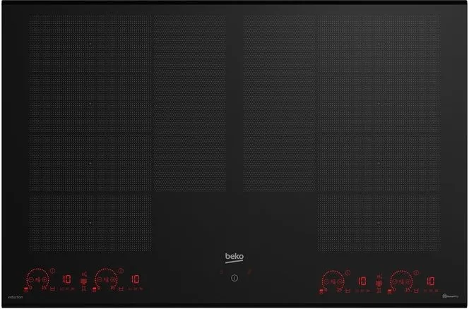 Beko Hii 88810 Nti Piano Cottura a Induzione 8 Fuochi 80 cm (Nero)