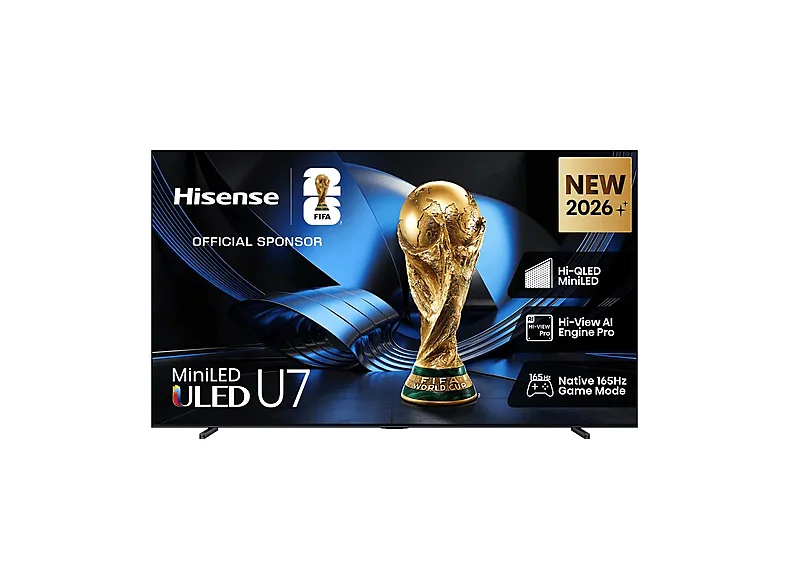 Hisense 100U7SE 4K Ultra HD Smart TV 100" Wi-Fi (Nero)
