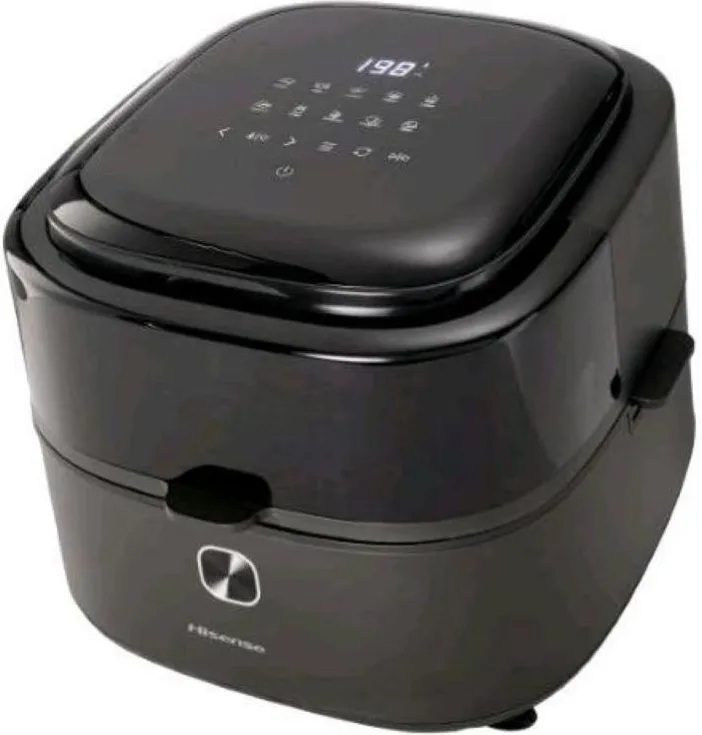 Hisense HAF1350DR Friggitrice ad Aria 6,7 Litri 1350 W (Nero)