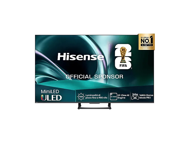 Hisense 75U7Q 4K Ultra HD Smart TV 75" (Nero)