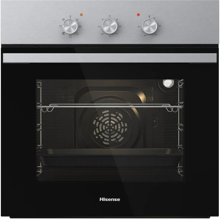 Hisense BI62111AAX Forno da incasso Elettrico Ventilato 73 L Classe A 7 Funzioni Grill Pulizia Idrolitica (60x60x53 cm) colore Inox