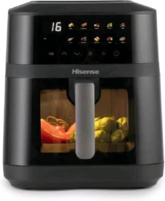 Hisense HAF1800DCD Friggitrice ad Aria 6,3 Litri 800 W (Nero)