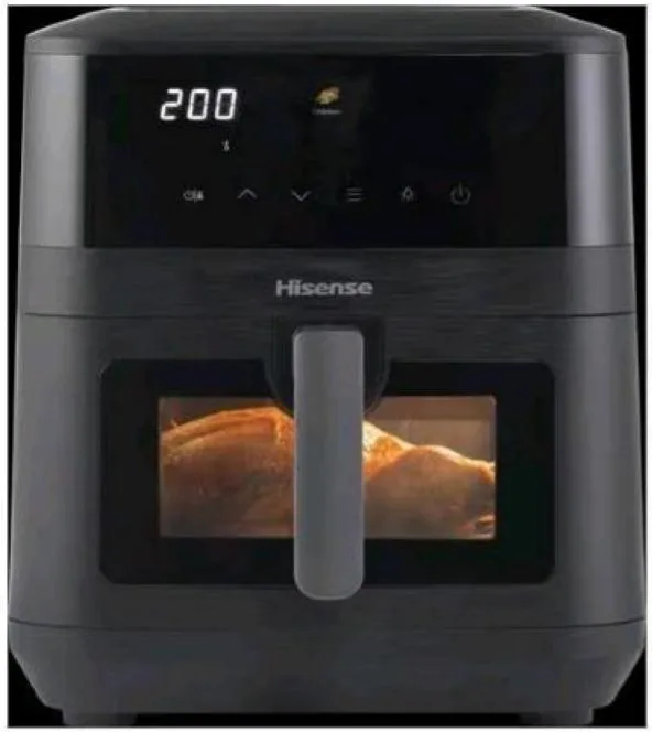 Hisense HAF2100DCD Friggitrice ad Aria 7,7 Litri 2100 W (Nero)