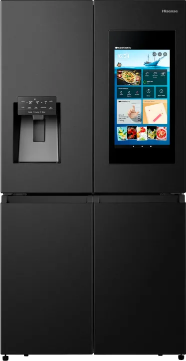 Hisense RQ760N4IFE Frigorifero French Door 577 Litri Total No Frost Classe E (Nero)