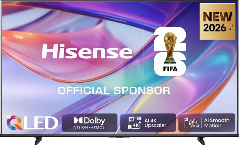 Hisense Smart TV QLED 75" 4K TV 75Q7S, 60Hz, Audio Dolby Atmos, VIDAA OS con 1000+ APP, Dolby Vision IQ, HDR 10+, Game Mode Plus, Bluetooth, Wifi, Alexa Built-in, AirPlay2, lativù 4K