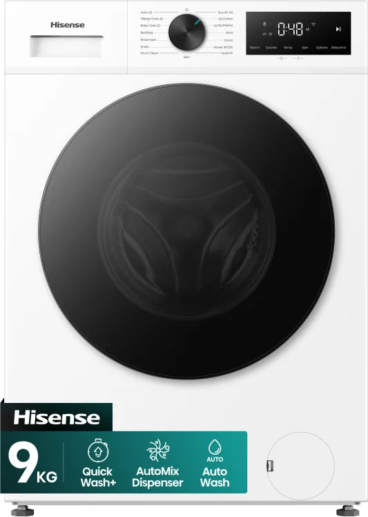 Hisense WF1I9042BWP2 Lavatrice Carica Frontale 9 KG 1400 Giri/min Classe A (Bianco)