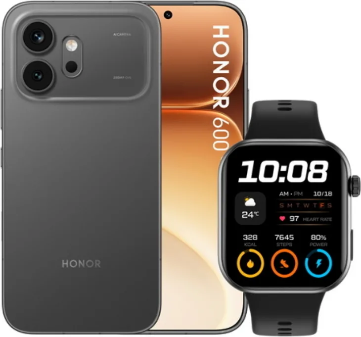 Honor HOR6005G82565+W Smartphone 8 GB / 256 GB 6,57" 200 MP 6400 mAh (Nero)