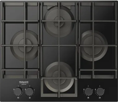 Hotpoint Ariston Piano cottura a gas HAGS 61F/BK 1