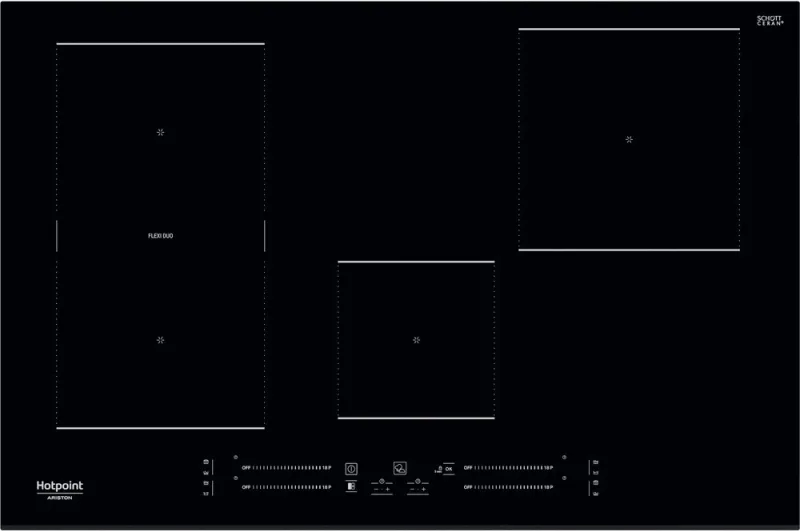 Hotpoint Ariston Piano cottura a induzione HS 3377C BF