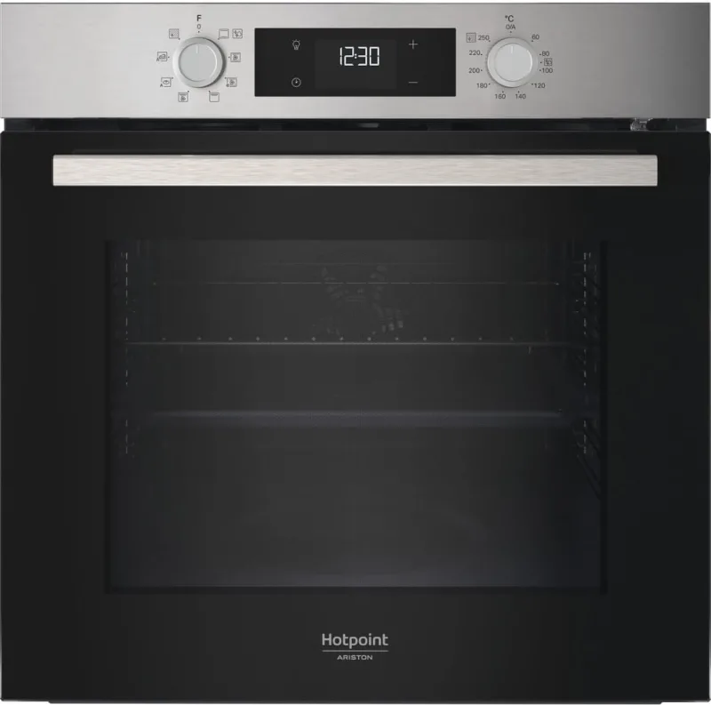 Hotpoint HAO 275P X Forno da incasso Elettrico 71 L Classe A++ Pirolitico Idrolitico 9 programmi Grill colore Nero Inox