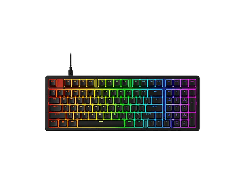 HyperX Origins 2 1800 Tastiera Gaming USB (Nero)