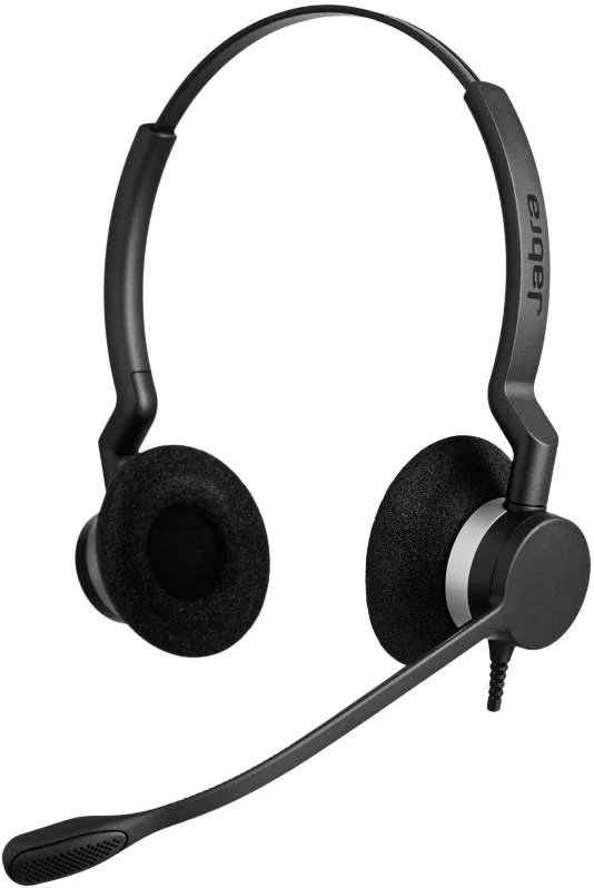 Jabra 2309-820-105 Biz 2300 Cuffie per Ufficio Cablate (Nero)