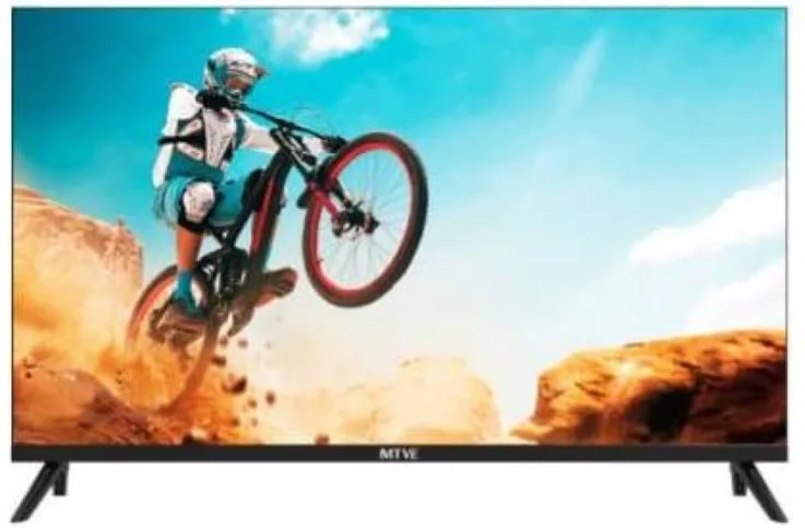 JCL JCL32RWHD Smart TV LED 32'' HD Ready 720p webOS 8.1 Wi-Fi 3 HDMI 2 USB DVB-T2 colore Nero