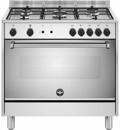 La Germania AMN965GXV24 Cucina a Gas 5 Fuochi 117 Litri Classe A+ 90 cm (Inox)