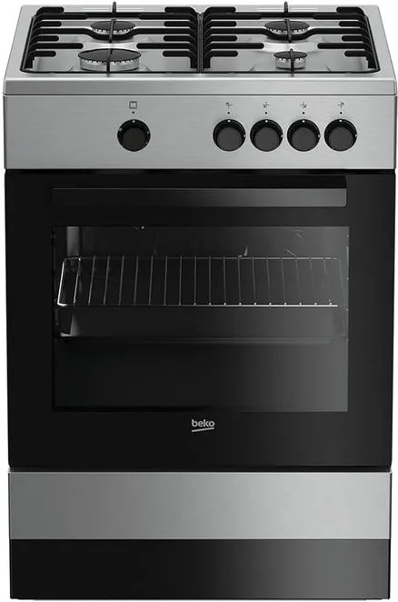 La Germania AMN9P5GXVC Cucina a Gas 5 Fuochi 56 Litri Classe A+ 90 cm (Acciaio Inox)