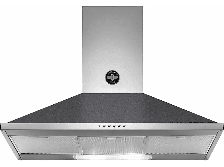 La Germania KPL90PLAG1NEA Cappa Aspirante a Parete 90 cm Classe A (Nero)