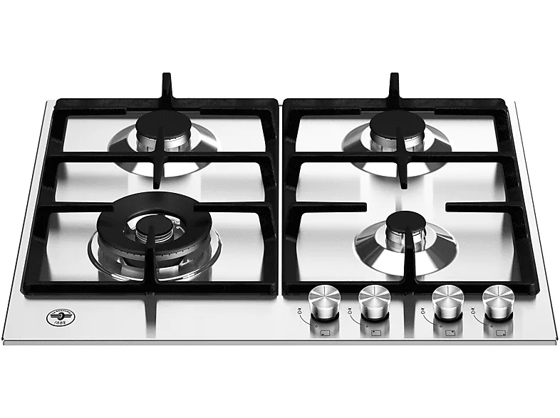 La Germania P604LLAGX Piano Cottura a Gas 4 Fuochi 60,2 cm (Acciaio Inox)