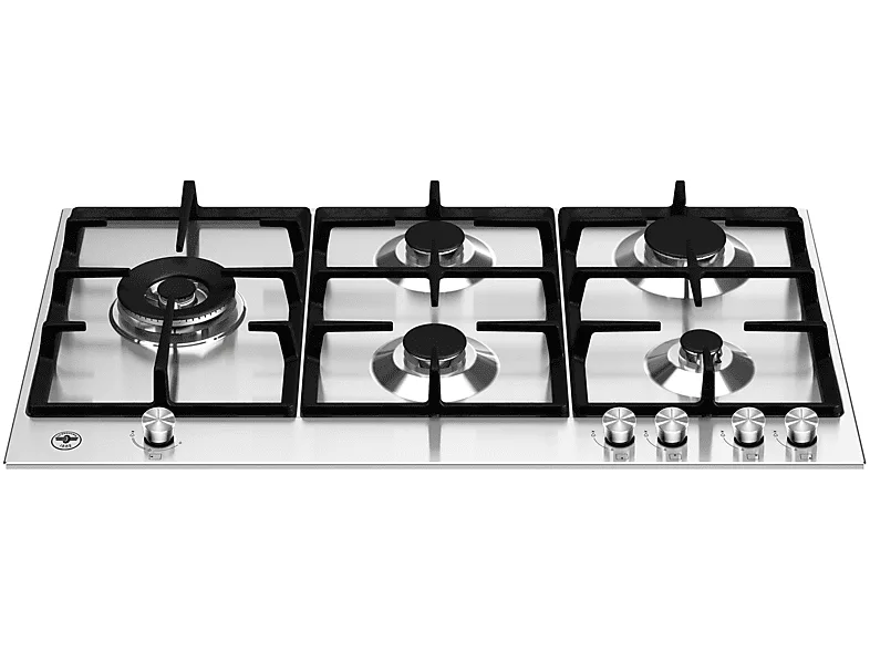 La Germania P905LLAGX Piano Cottura a Gas 5 Fuochi 89 cm (Acciaio Inox)