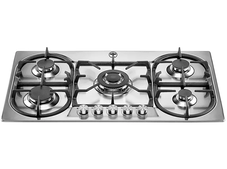 La Germania P9101D9X/19 Piano Cottura a Gas 5 Fuochi 89 cm (Acciaio Inox)