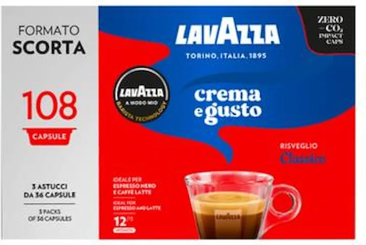 Lavazza Crema E Gusto 108 Pz Macchina da Caffè (Crema)