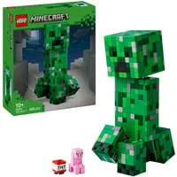LEGO Minecraft 21276 Creeper Giocattolo, Action Figure Snodabile con Scomparto Segreto, Giochi Bambini 10+ Fan dei Videogiochi