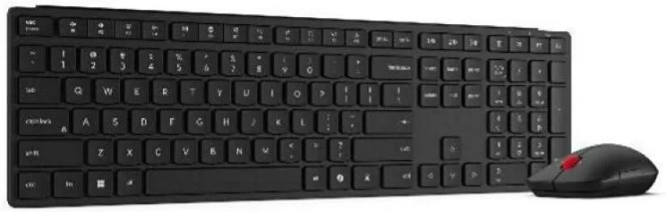 Lenovo 4X31S04830 Tastiera + Mouse Ufficio Bluetooth Italiano (Nero)