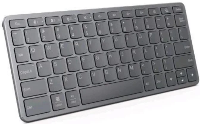 Lenovo ZG38C05814 Tastiera USB e Wireless QWERTY (Grigio)