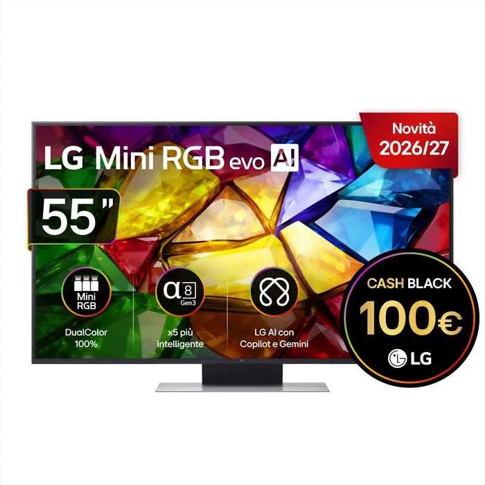 LG 55MRGB88B6B 4K Ultra HD Smart TV 55" (Nero)