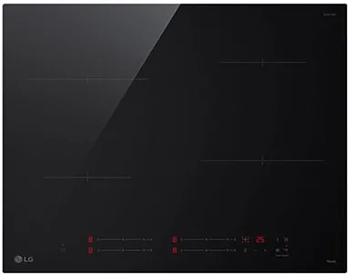 LG CI5Z2423BN Piano Cottura a Induzione 4 Fuochi 60 cm (Nero)