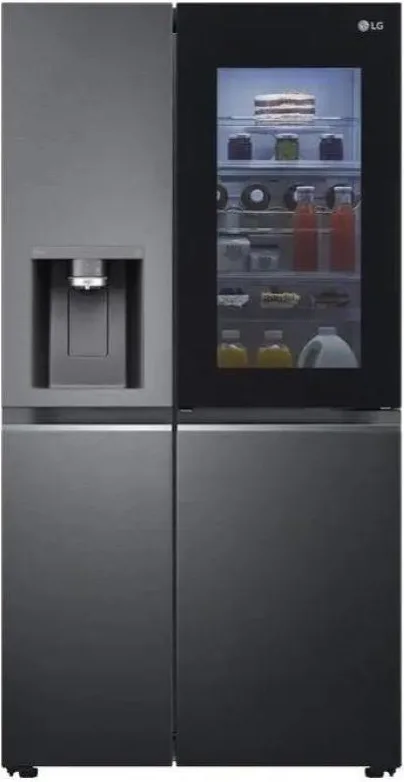 LG GSXV91MCAE Frigorifero Americano 635 Litri Total No Frost Classe E (Nero)