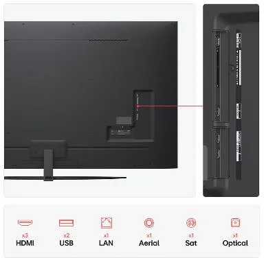 LG 75NANO81A6A 4K Ultra HD Smart TV 75" (Nero)