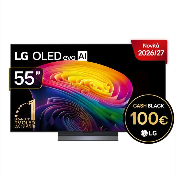LG OLED55C66LB 4K Ultra HD Smart TV 55" (Nero)