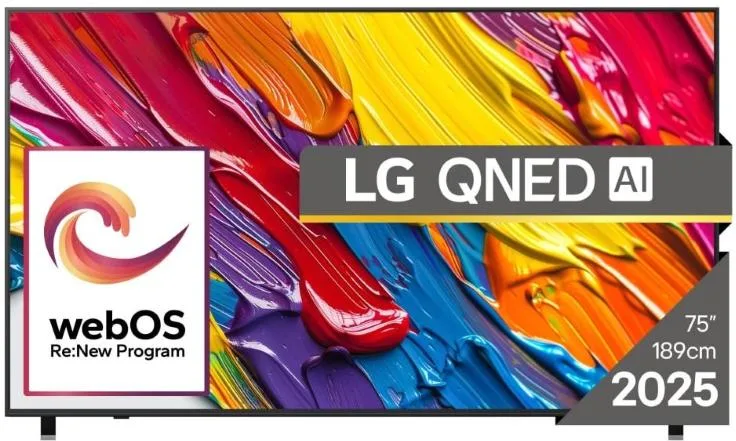 LG Qned Ai 75QNED84A3C 4K Ultra HD Smart TV 75" Wi-Fi (Nero)