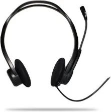 Logitech H960 Cuffie Auricolari per Musica e Chiamate Cablate (Nero)