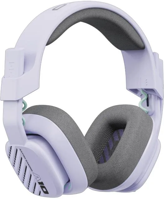 Logitech astro gaming a10 gen 2 cuffie gaming cablate over-ear con microfono flip-to-mute driver 32mm jack 3.5mm lilla