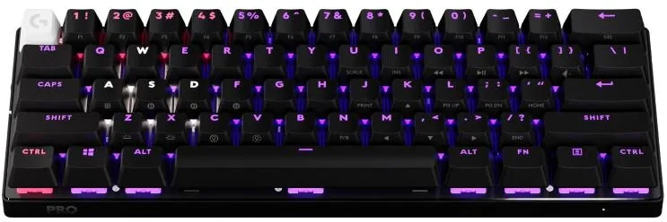 Logitech G Pro X 60 Tastiera Gaming USB e Wireless QWERTY (Nero)