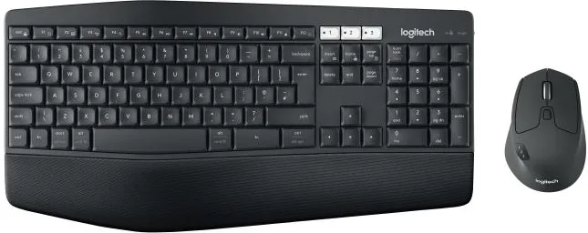 Logitech MK850 Tastiera Bluetooth (Nero)