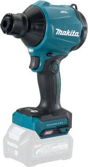 Makita AS001GZ Soffiatore Aspiratore a Batteria 40 V max XGT Motore Brushless Portata 1,1 m³-min Velocita' 200 m-s Pressione 29,7 kPa colore Nero Blu