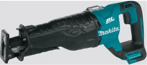 Makita DJR187Z Seghetto Alternativo a Batteria 18V Litio Brushless 3000 spm Cambio Lama Senza Attrezzi colore Nero