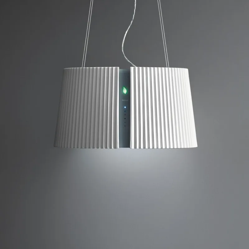 immagine di Falmec CEMI66.E0P6ZZZX441F Cappa Aspirante a Isola 66 cm 450 m³/h (Bianco)