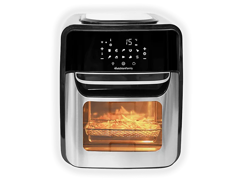 Melchioni Family Melchioni 118340034 Friggitrice ad Aria 12 Litri 1700 W (Nero)
