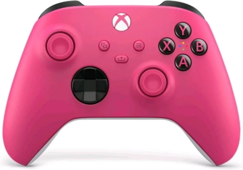 Microsoft xbox series x|s one controller wireless deep pink