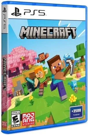 Mojang SWP51057 Minecraft Videogioco PlayStation 5 Edizione Standard con 3500 Monete In-Game PEGI 7