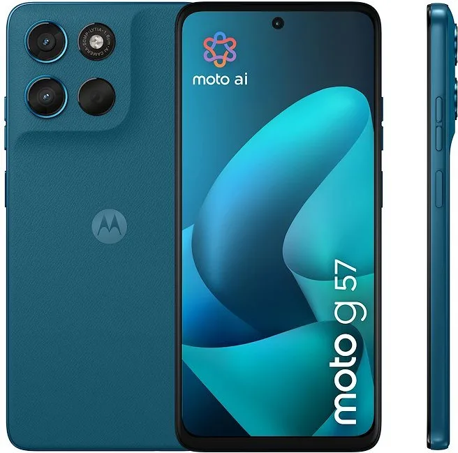 Motorola Moto G57 Smartphone 8 GB / 256 GB 6,72" 50 MP 5200 mAh (Verde)
